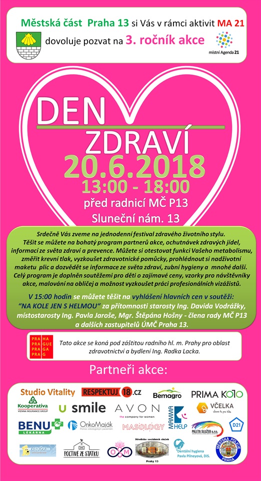 LETÁK - DEN ZDRAVÍ - 20.6.2018 2 LETÁK - DEN ZDRAVÍ - 20.6.2018 2