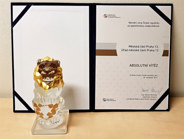 Národní cena České republiky za společenskou odpovědnost 2019 