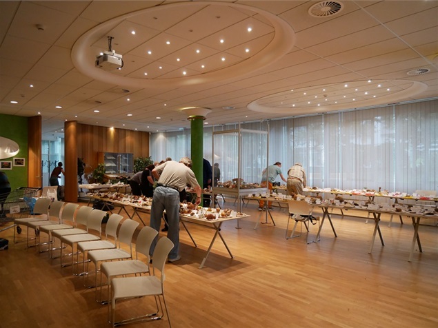 Výstava hub v obřadní síni radnice