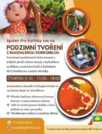 Podzimní bylinkové tvoření v komunitní zahradě Prokopka
