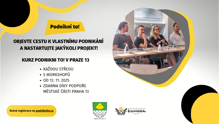 Jak podnikat – cover Praha 13 – podzim 2025