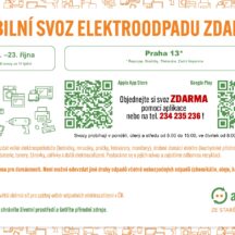 Mobilní svoz elektroodpadu – říjen 2025