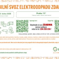 Mobilní svoz elektroodpadu leden 2026