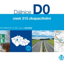 Info leták D0-515-slivenec-trebonice-zkapacitneni