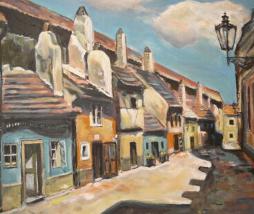 Výstava obrazů – M. Legnerová (1)